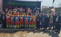 حضور پرشور پرسنل شهرداری بجنورد در راهپیمایی روز جهانی قدس